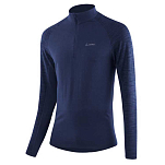 Loeffler 28601-495-56 Базовый слой с длинным рукавом Stripes Transtex® Dark Blue 56
