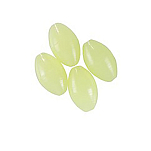 Blue crab LB1018 ECO Luminous Бусины 12 единицы измерения Золотистый Green 10 x 18 mm