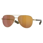 Costa 06S4002-40023057 поляризованные солнцезащитные очки Peli Золотистый Brushed Gold Gold Mirror 580G/CAT3