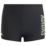 adidas ik9654/176 Плавки-боксеры Logo Black / Green Spark 20x17x4 15-16 Years