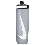 Nike n100766608624 Бутылка Refuel 700ml Wolf Grey / Black / White 25x10x10