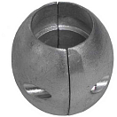 Купить Super marine ANOAH845 ANOAH8 Гайка вала Алюминиевый анод с винтами Серебристый Grey 45 mm 7ft.ru в интернет магазине Семь Футов
