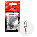Carp expert 82212508 Insurance Защелкивающийся шарнир Black Nickel 8