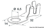 Eye terminal 6.5 mm, 14.393.01