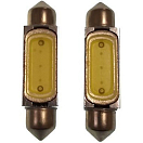 Купить Goldenship GS10526 12V 1.5W Festoon SV8.5-8 Холодная светодиодная лампа Серебристый Grey 7ft.ru в интернет магазине Семь Футов