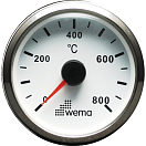 Купить Индикатор температуры выхлопных газов Wema IMTR-WS-0-800 12/24 В 0 - 800 °C 7ft.ru в интернет магазине Семь Футов