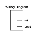 Jr products 342-13645 Выключатель Mini On/Off SPST Бесцветный White