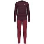 Odlo 159449-30770-80 Термоштаны Long Active Warm Eco Deep Claret / Dark Sapphire 20x10x10 12-17 Months