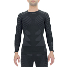 Купить UYN U100288-B014-XXL Базовый слой с длинным рукавом Resilyon Round Neck Черный Black / Anthracite 2XL 7ft.ru в интернет магазине Семь Футов