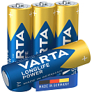 Купить Varta 38430 Longlife Power Mignon AA LR06 Аккумуляторы Голубой Blue 7ft.ru в интернет магазине Семь Футов