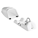 Купить Plastimo 16796 Опора гика спинакера из ПВХ Серебристый White 70 x 90 mm 7ft.ru в интернет магазине Семь Футов