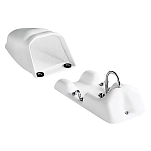 Plastimo 16796 Опора гика спинакера из ПВХ Серебристый White 70 x 90 mm