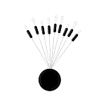 Colmic GHS500410 пробки Precise Quality Stick  Black 10