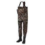 Prologic SVS48489 Max5 Xpo Neoprene Chest Wader Зеленый  Camo EU 42-43