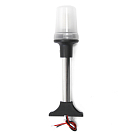 Купить Круговой огонь Anheart Marine B011180 198мм 12/24В 2,5Вт IP65 360° белый свет 4000-4500К светодиодный на стойке из чёрного пластика и алюминия 7ft.ru в интернет магазине Семь Футов