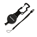 TwoNav 3149 Multifunctional Retractable Lanyard Lanyard Выдвижной ремешок Black