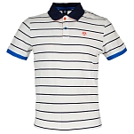 North sails 692374-C002-6 Поло с короткими рукавами Logo Белая Combo 2 2XL