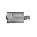 Купить Цинковый анод Tecnoseal 01313 Ø20x40мм М8 стержневой для лодочных двигателей Yanmar 2GM, 3GM, 3HM, 2QM, 3QM, YSB8-12, YSM8-12 7ft.ru в интернет магазине Семь Футов