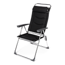 Купить Кемпинговое кресло Kampa Dometic Lusso Milano 9120000486 595 x 1170 x 720 мм чёрное 7ft.ru в интернет магазине Семь Футов