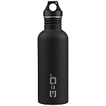 360 degrees 360SSB1000MTBK Бутылка из нержавеющей стали 1L Черный Matt Black