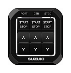 Панель с кнопками Start/Stop, три мотора, New Suzuki 3712098L10000