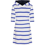 Sea ranch 20-6-109-1034-xs Миди-платье с короткими рукавами Ronja Pearl / Blue 30x25x2