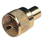 Glomex GLORA131GOLD Штекерный разъем PL259 Золотистый Gold For RG213 