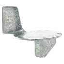Купить Quicksilver 98432q6 Цинковый анод триммера Grey 20x17x10 7ft.ru в интернет магазине Семь Футов