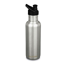 Купить Klean kanteen 1008438 Classic Бутылка из нержавеющей стали 800ml Спорт крышка Серебристый Brushed Stainless 7ft.ru в интернет магазине Семь Футов