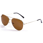 Ocean sunglasses 18110.9 поляризованные солнцезащитные очки Bonila Gold / Grad Brown