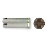 Fuji tackle 4512101057570 GC Graphite Butt Cap Серый  Grey 22-20.5 mm