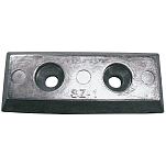 Martyr anodes 194-CMSZ1Z SZ-1 Анод из оцинкованного морского фильтра Серебристый Grey