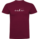 Купить Kruskis CA655006116S175 Футболка с коротким рукавом Fishing Heartbeat Красный Dark Red 3XL 7ft.ru в интернет магазине Семь Футов