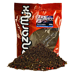 Benzar mix 98135364 Turbo Method 800g Прикормка из осьминога и кальмара Коричневый