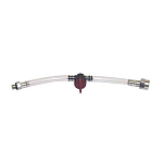 Sierra SIE18-9787 Yamaha&Honda Соединитель трубки смазки двигателей Серебристый Clear