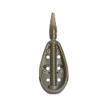 Preston innovations P0040108-UNIT ICS In-Line Banjo XR L Кормушка фидерная прикормочная Зеленый Brown 75 g