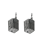 Mivardi M-CFS60 Cage Premium Square Кормушка фидерная прикормочная Черный Black 60 g