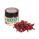 Benzar mix 79475090 Jelly Baits Детский червь Красные пластиковые черви Красный