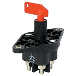 Philippi 600035220 BH220 Выключатель главного аккумулятора Оранжевый Black / Red