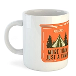 Kruskis 42611C340 Кружка More Than A Camp 325ml  White