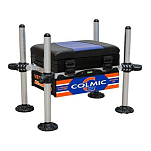 Colmic PA105C ящик сиденья Veteran 150  Grey / Black / Orange 64 x 42 x 50 cm