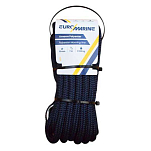 Euromarine 097120 12 m Швартовный канат с пряжкой Голубой Navy Blue 20 mm