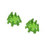 Tsl outdoor PFEQ150 Crossover Pad Kit Зеленый  Jungle