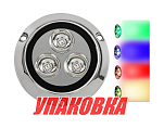 Подводный огонь, RGB, 9w, Marine Rocket (упаковка из 4 шт.) MRULR70RGB_pkg_4