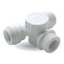 Купить John guest rr052 Т-образный коннектор 3/4´´ 15 mm White 12x12x10 7ft.ru в интернет магазине Семь Футов