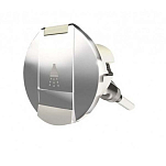 Plastimo P67596 Хромированная круглая крышка с душем Серебристый Silver