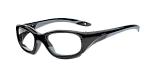 Спортивные очки с диоптриями Rec Specs / Slam XL / Shiny Black Grey, slamxlshbg5519135csf