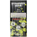Kolpo 0302020-06 Total Force 221C 2 m Связанный Крючок Без Зазубрин Silver 6