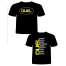 Купить Duel 99096 Футболка с коротким рукавом Logo Черный Black XL 7ft.ru в интернет магазине Семь Футов