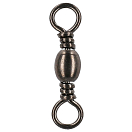 Купить Mikado HX3001-020 Barrel HX3001 Вертлюги Серебристый Black Nickel 20  7ft.ru в интернет магазине Семь Футов